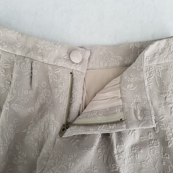 Free People Jacquard  Floral High Rise Shorts, Size 4 - Picture 6 of 11